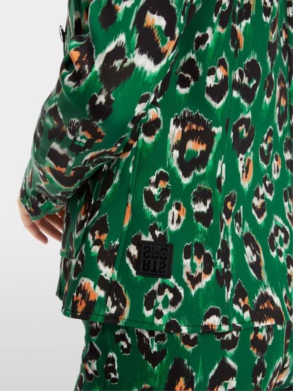 Marc Cain Blazer im Greo-Print auf Scuba-Jersey Sonderangebot