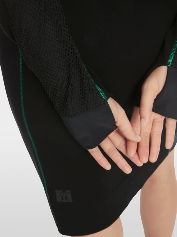 Marc Cain Kleid "Rethink Together" mit Mesh Flash Sale