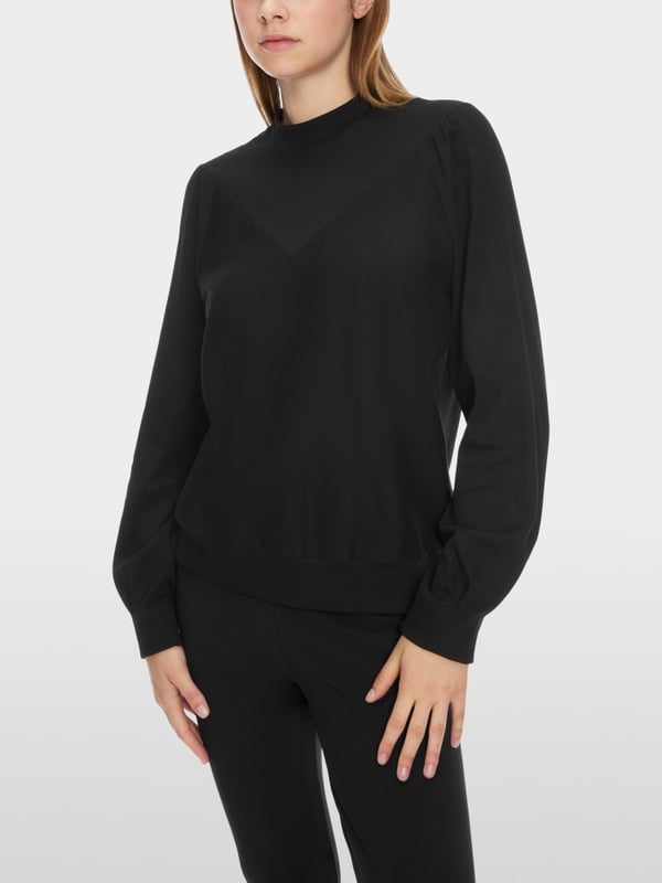 Marc Cain T-Shirt mit Passe Begrenztes Angebot
