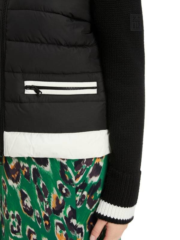 Marc Cain Material-Mix-Jacke "Rethink Together" Exklusivangebot