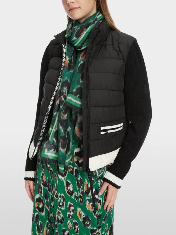 Marc Cain Material-Mix-Jacke "Rethink Together" Exklusivangebot