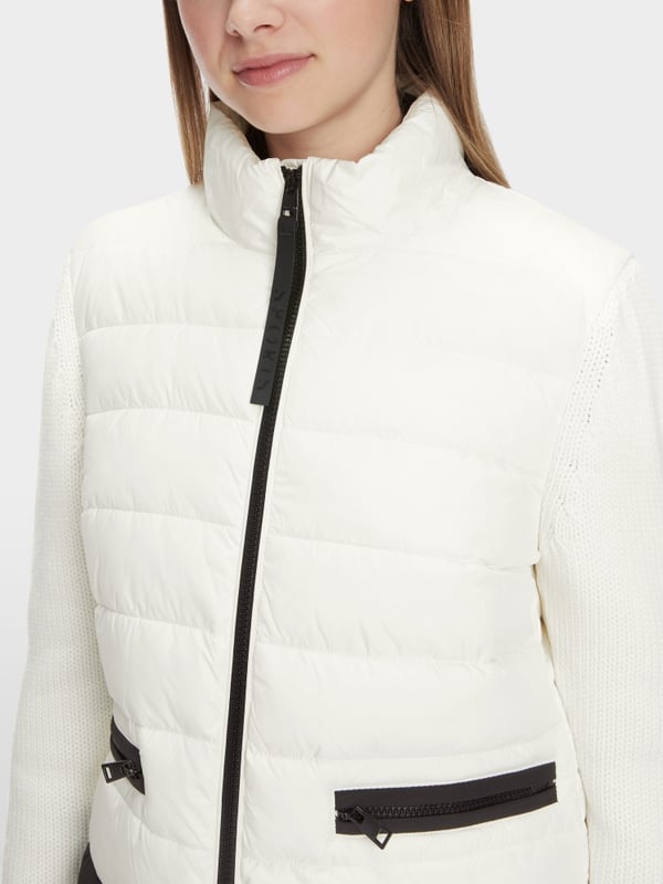 Marc Cain Material-Mix-Jacke "Rethink Together" Saisonschlussverkauf