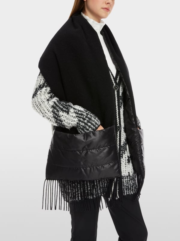 Marc Cain Padded Woll-Cape zum Wenden Muttertagsangebot