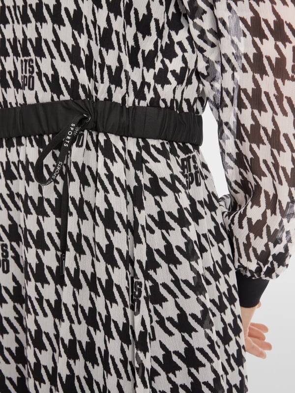Marc Cain Kleid im Hahnentritt-Dessin Top Angebot