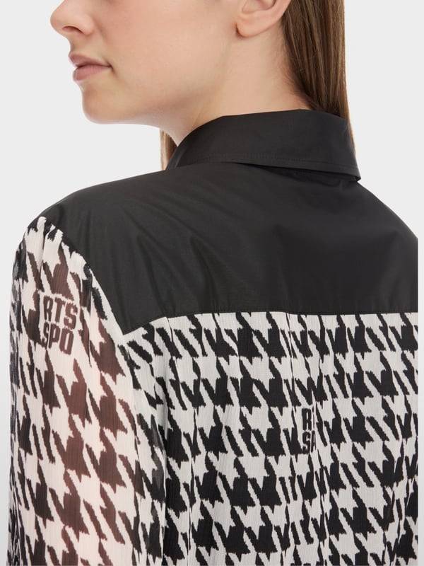 Marc Cain Kleid im Hahnentritt-Dessin Top Angebot