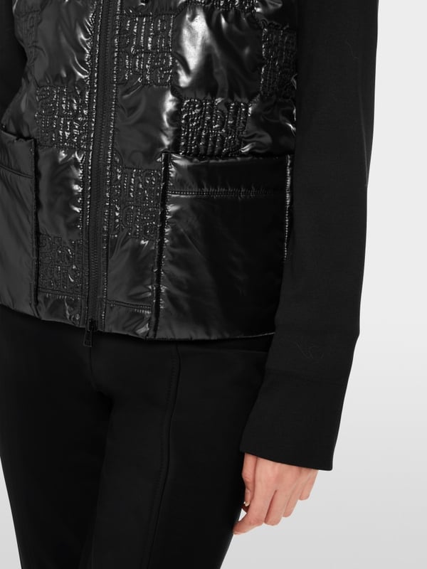 Marc Cain Wattierte Jacke mit gestepptem Oberstoff Blitzangebot