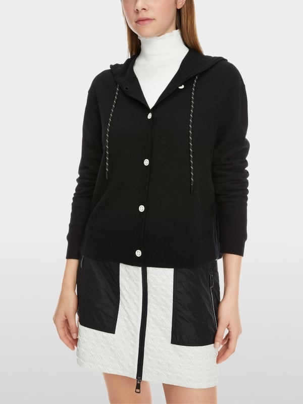 Marc Cain Cardigan-Hoodie "Rethink Together" Sonderangebote