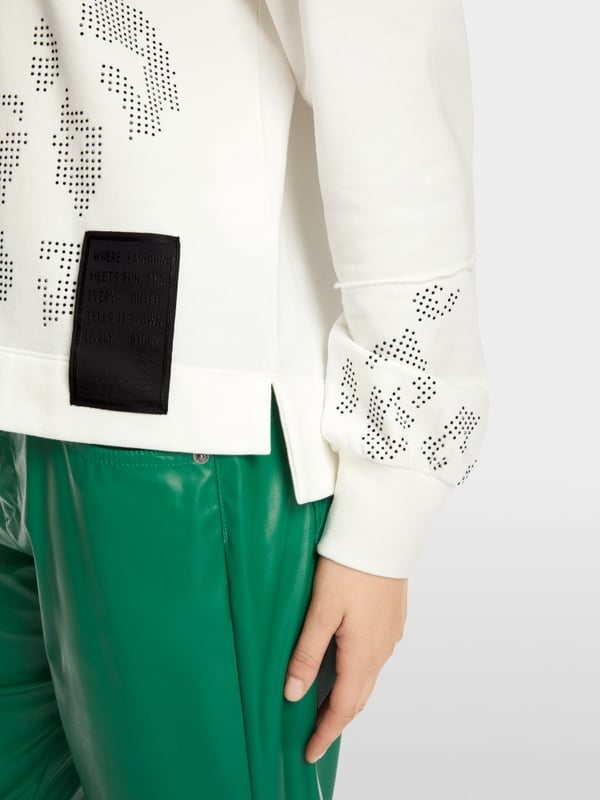 Marc Cain Sweatshirt im Muster-Mix Bis zu 60% Rabatt