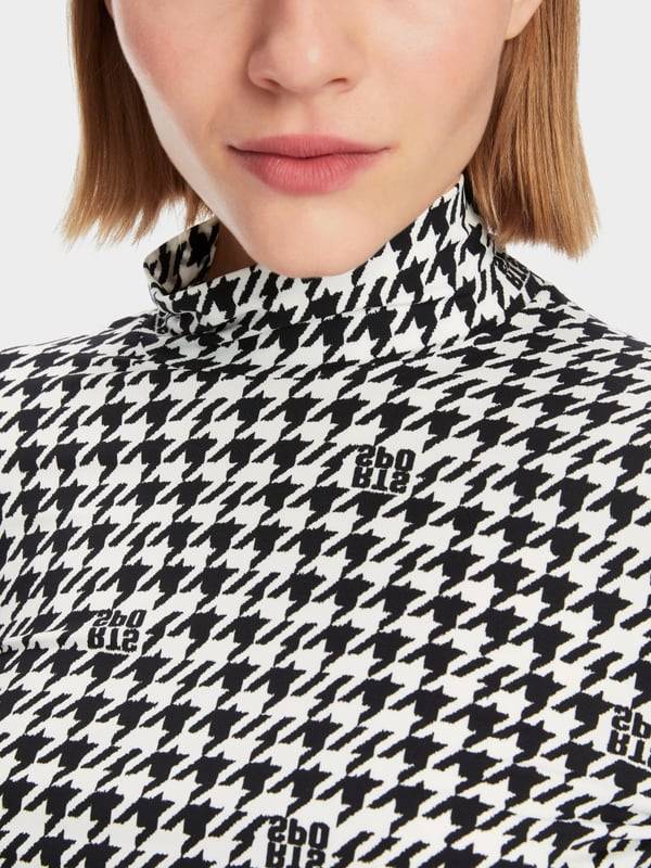 Marc Cain T-Shirt im Chickcheck-Dessin 50% Rabatt mit kostenlosem Versand