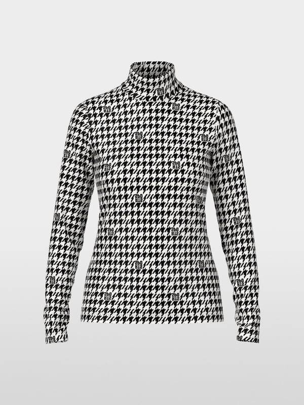 Marc Cain T-Shirt im Chickcheck-Dessin 50% Rabatt mit kostenlosem Versand