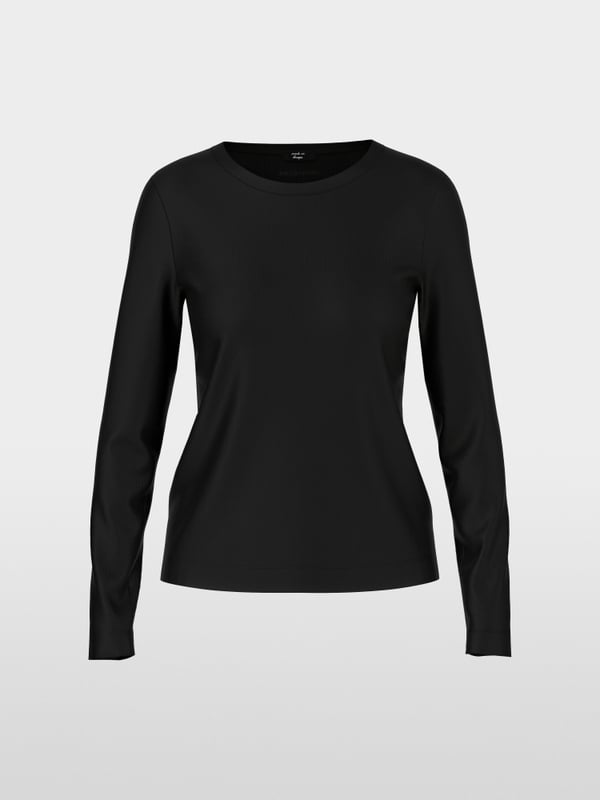 Marc Cain Figurnahes T-Shirt Kostenloser Versand international