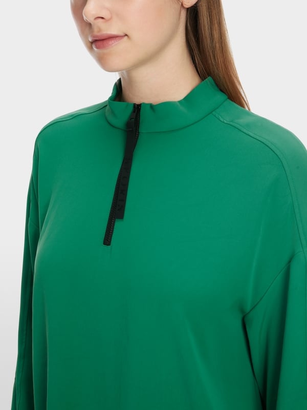 Marc Cain Schlupf-Bluse mit Reißverschluss Fabrikladen