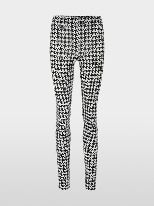 Marc Cain Chickcheck-Leggings aus Techno-Stretch 50% Rabatt für begrenzte Zeit