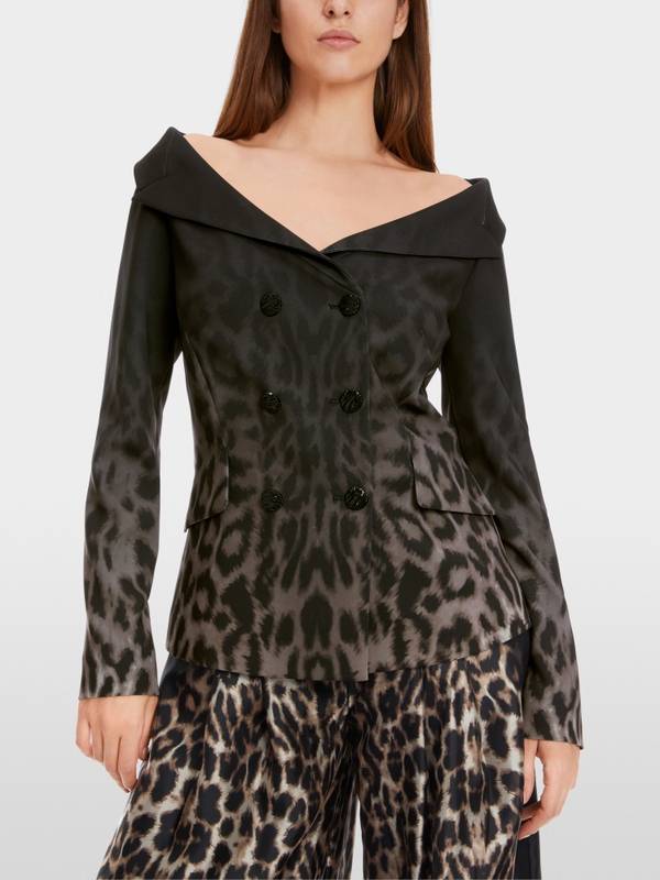 Marc Cain Blazer im Off-Shoulder-Look Versandkostenfrei
