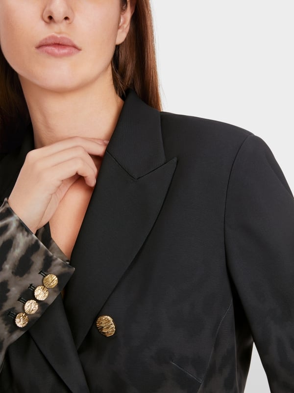 Marc Cain Blazer im Leo-Dessin Flash Sale