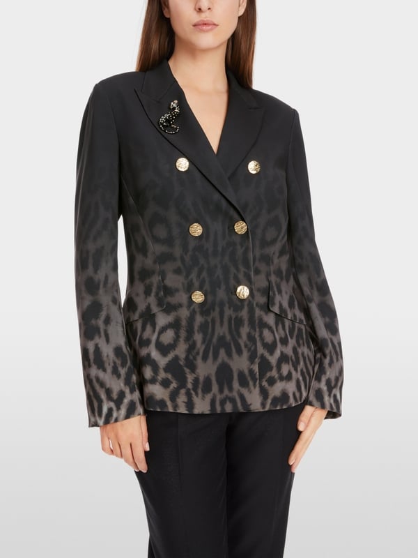 Marc Cain Blazer im Leo-Dessin Flash Sale