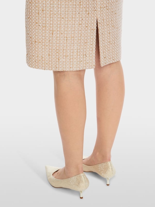 Marc Cain Glitzerndes Kleid mit Stickerei Exklusivangebot