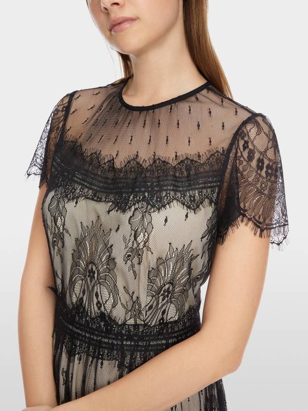 Marc Cain Romantisches Spitzen-Kleid Neueste Mode