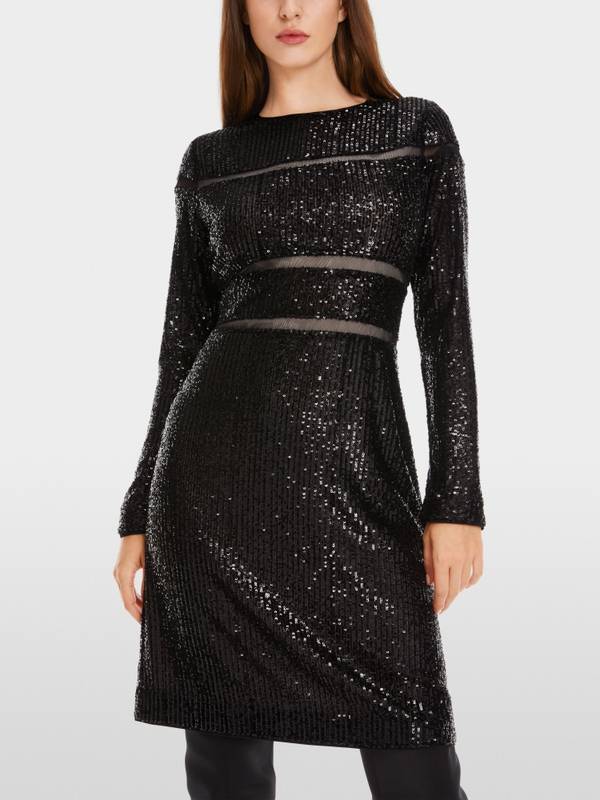 Marc Cain Pailletten-Kleid Exklusive Angebote