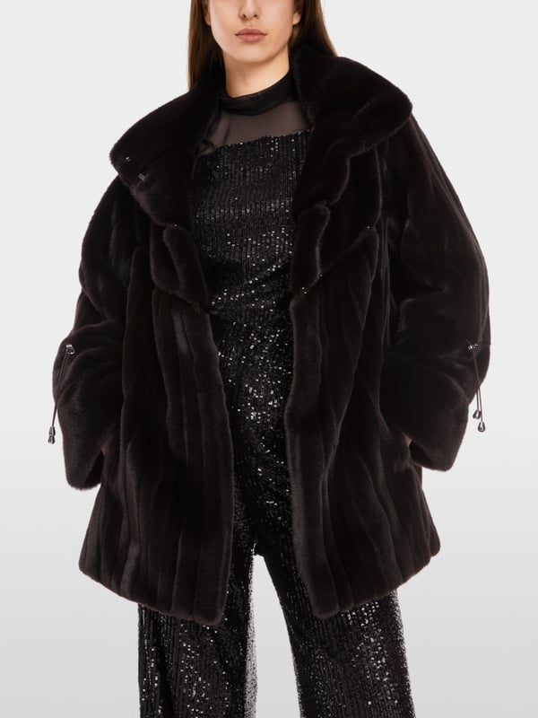Marc Cain Outdoor-Jacke mit Fun Fur Neuheiten