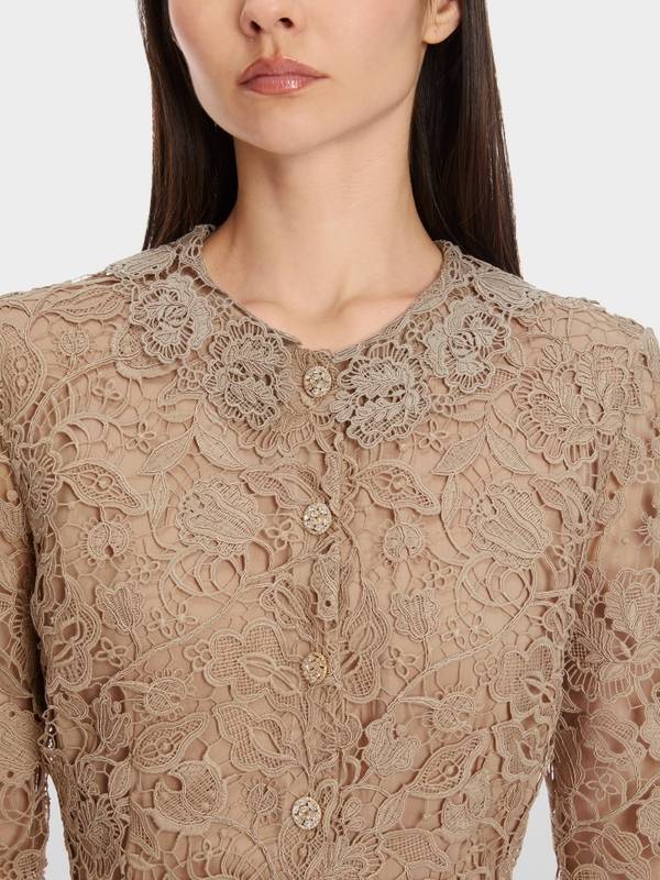 Marc Cain Kleid mit Guipure-Spitze Kauf eins, bekomm eins gratis
