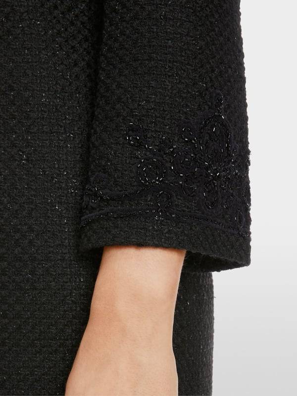 Marc Cain Glitzerndes Kleid mit Stickerei Tägliche Deals