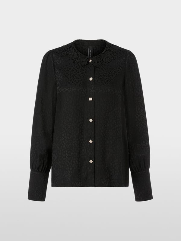 Marc Cain Bluse im Leo-Jacquard Riesige Ersparnisse