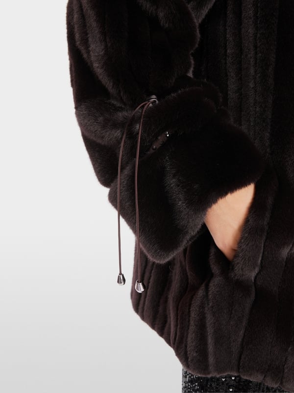 Marc Cain Outdoor-Jacke mit Fun Fur Letzte 2 Tage