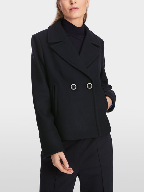 Marc Cain Outdoor-Jacke im Caban-Stil Clearance-Verkauf