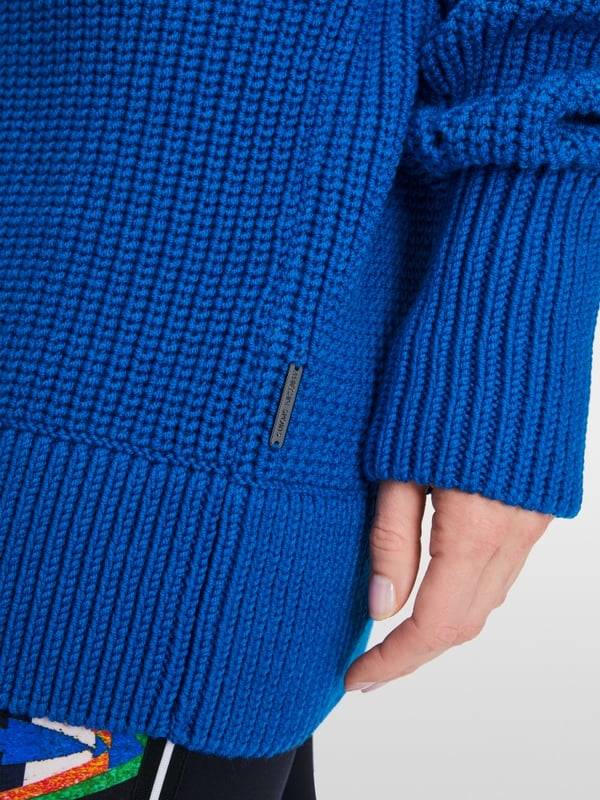 Marc Cain Sweater mit Troyer - Knitted in Germany Auslauf