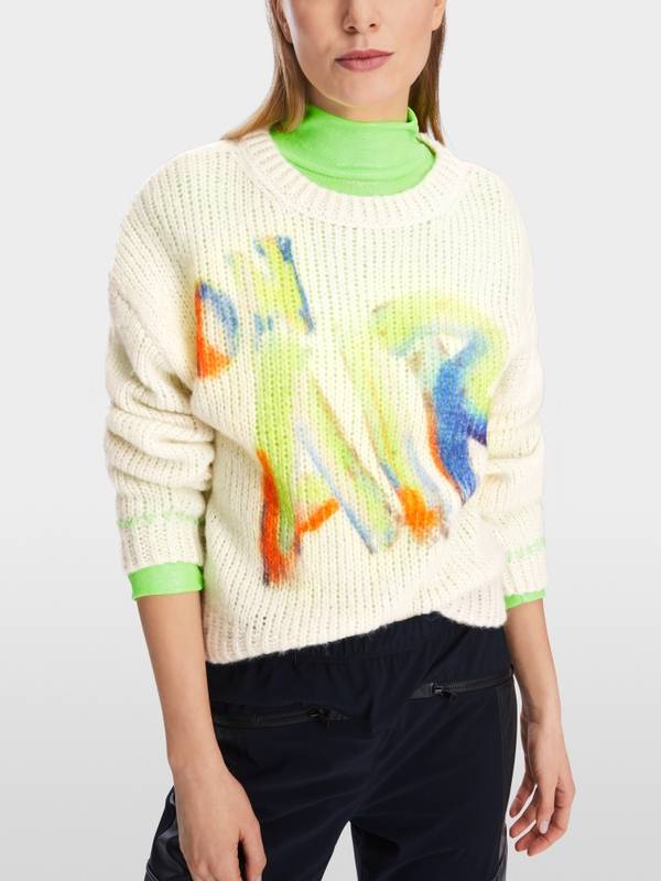 Marc Cain Strick-Sweater "Rethink Together" Schlussverkauf