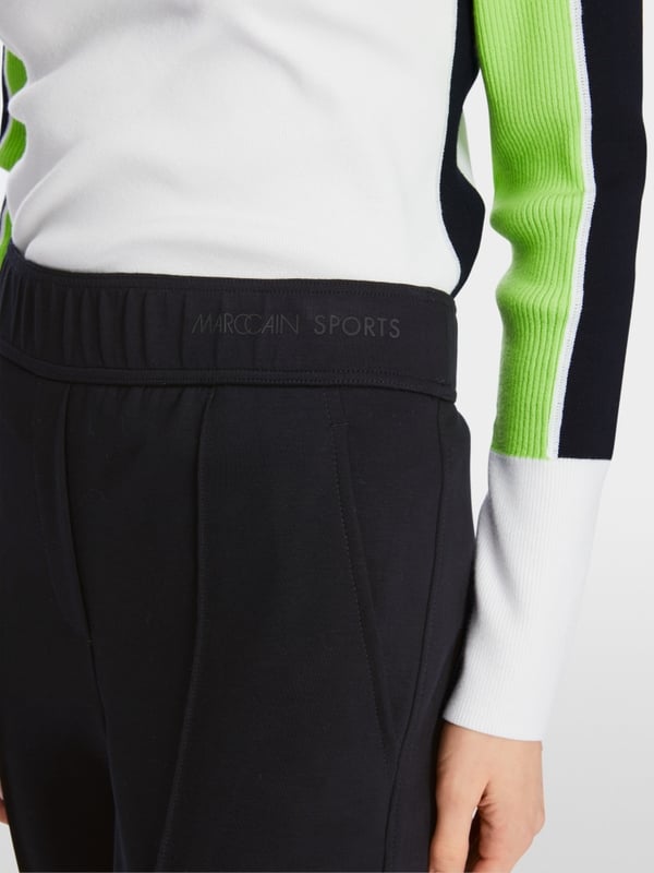 Marc Cain Modell WELBY - Jerseyhose mit Wide Fit Blitzverkäufe