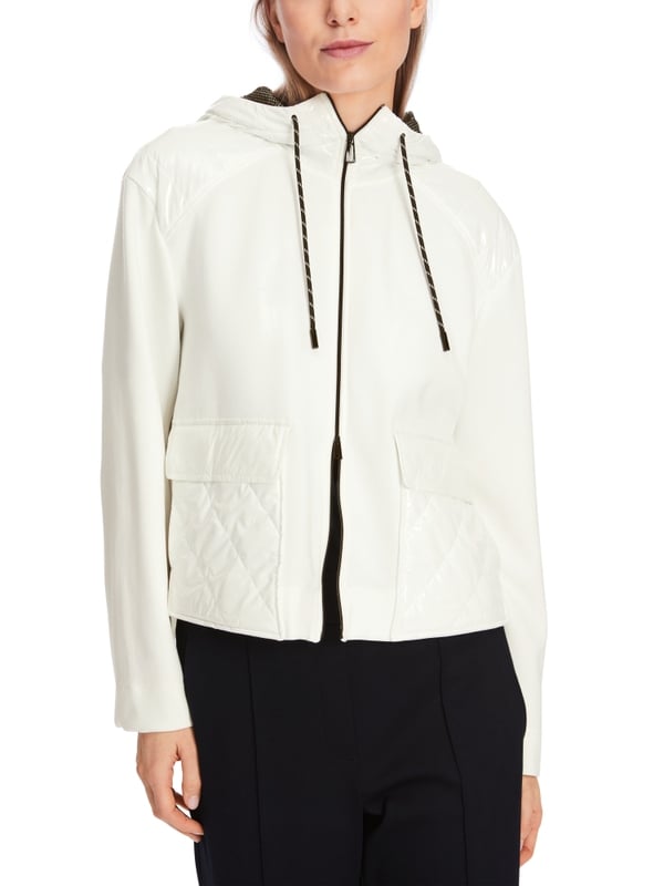 Marc Cain Zippjacke mit Kapuze Limitierter Zeitrabatt