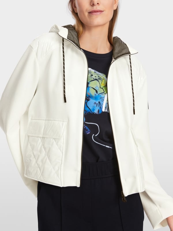 Marc Cain Zippjacke mit Kapuze Limitierter Zeitrabatt