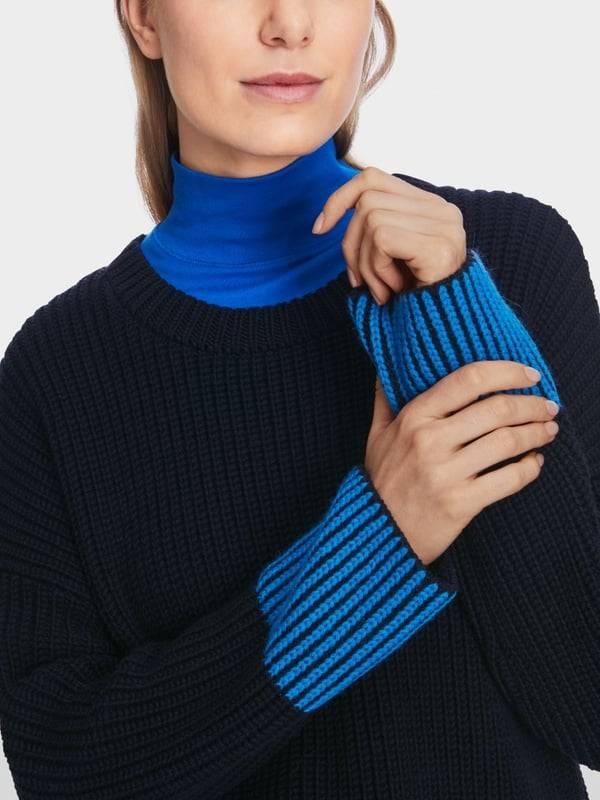 Marc Cain Oversized Sweater Knitted in Germany Fabrik Onlineshop