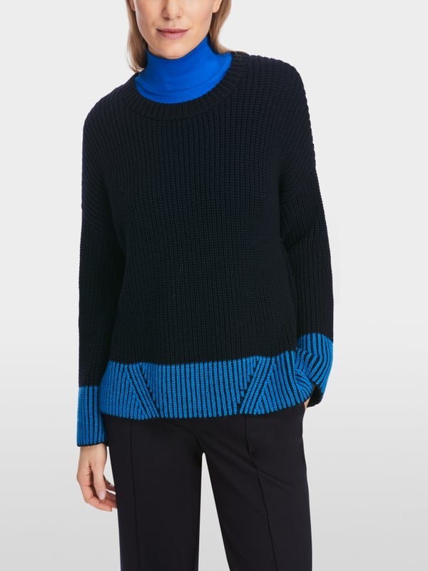 Marc Cain Oversized Sweater Knitted in Germany Fabrik Onlineshop