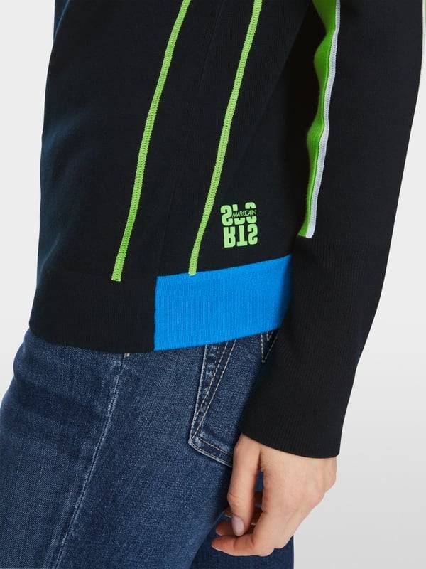 Marc Cain Sweater mit Colorblocking Black Friday