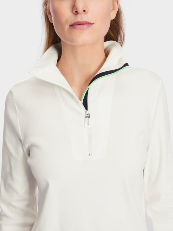 Marc Cain Longsleeve mit Zippverschluss Muttertagsangebot