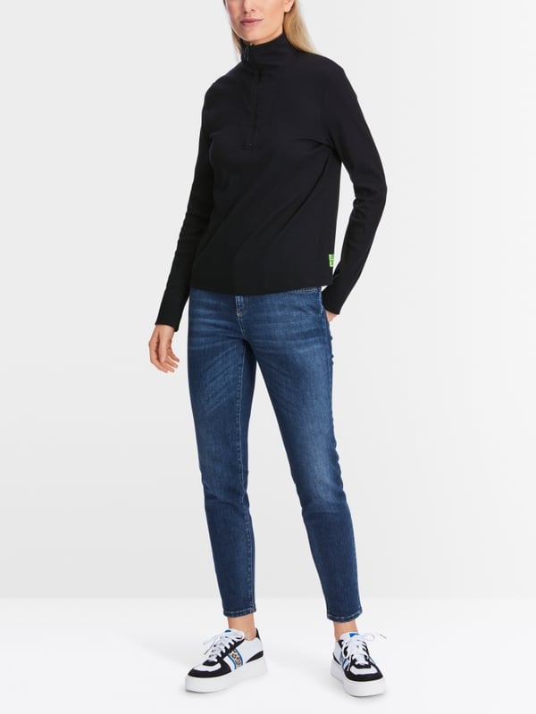 Marc Cain Longsleeve mit Zippverschluss Vatertagsangebot
