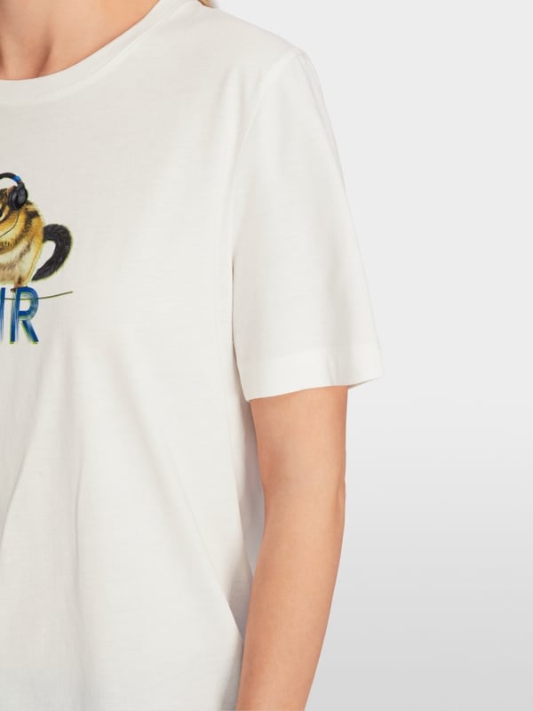 Marc Cain Baumwoll-T-Shirt "Rethink Together" Jubiläumsangebot