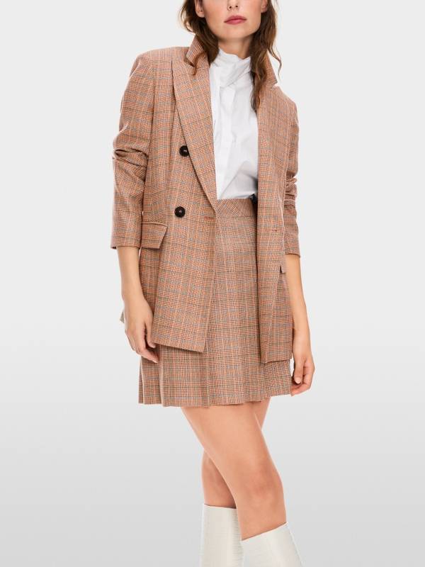 Marc Cain Blazer mit Mini-Pepita-Muster Kostenloser Versand international