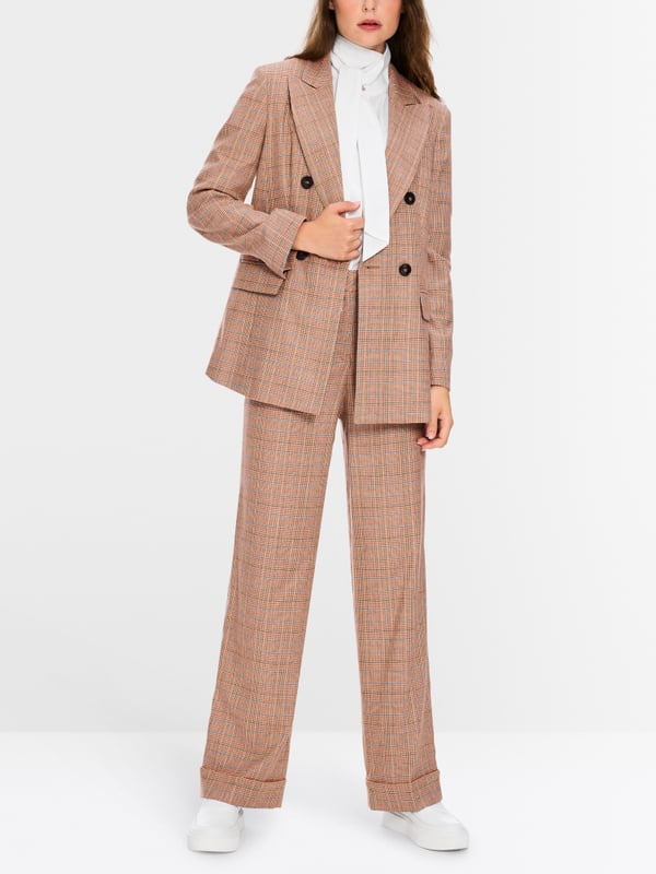 Marc Cain Model WUKARI mit Mini-Pepita-Muster Black Friday