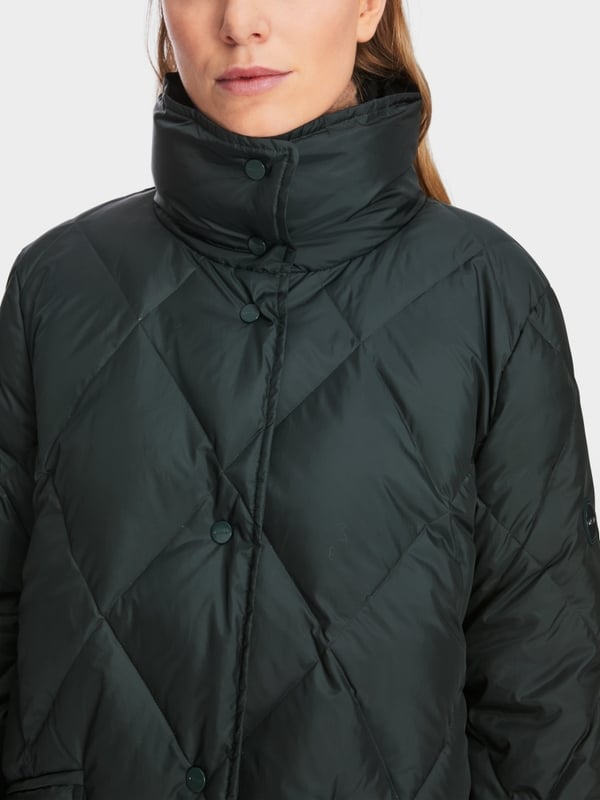 Marc Cain Steppmantel mit floralem Muster Top Angebot