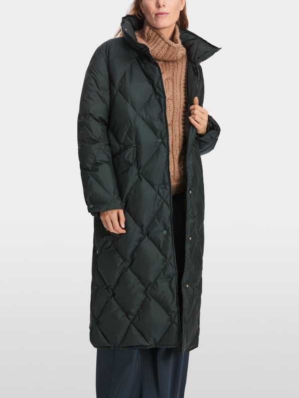 Marc Cain Steppmantel mit floralem Muster Top Angebot