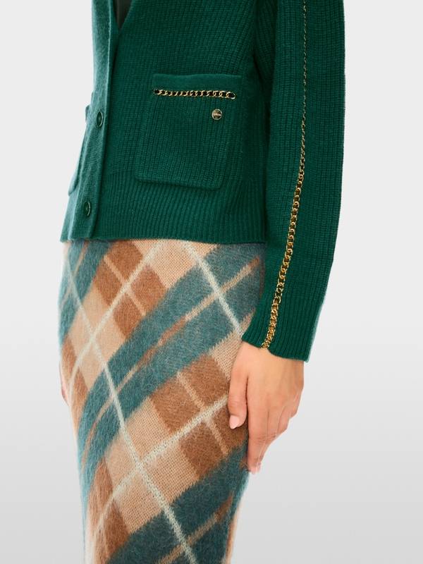 Marc Cain Rippstrick-Cardigan "Rethink Together" Exklusive Angebote