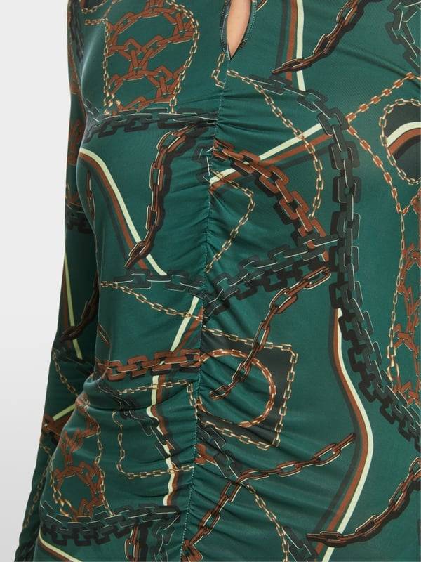 Marc Cain T-Shirt im Ketten-Print Tägliche Deals