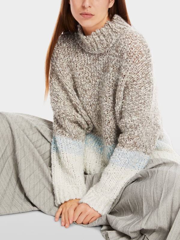 Marc Cain Oversized Sweater Knitted in Germany Limitierter Zeitrabatt