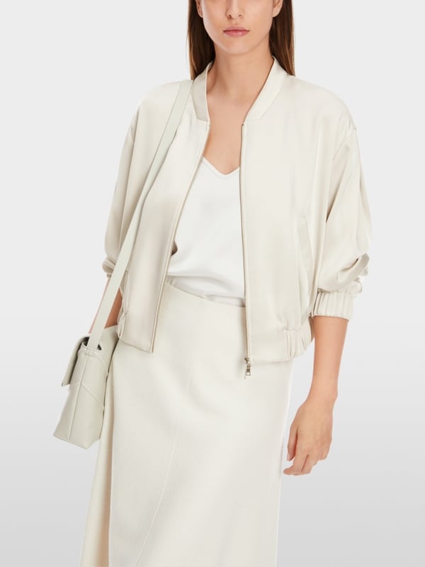 Marc Cain Oversized Jacke im Blouson-Stil Exklusivangebot