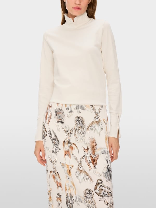 Marc Cain Langärmliges T-Shirt Preisnachlass