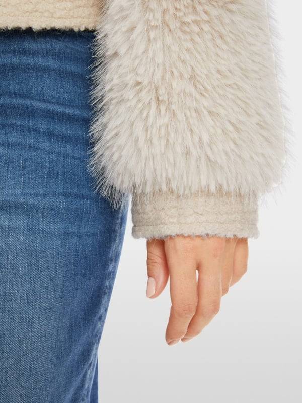 Marc Cain Outdoorjacke in Fun Fur Valentinstagsangebot